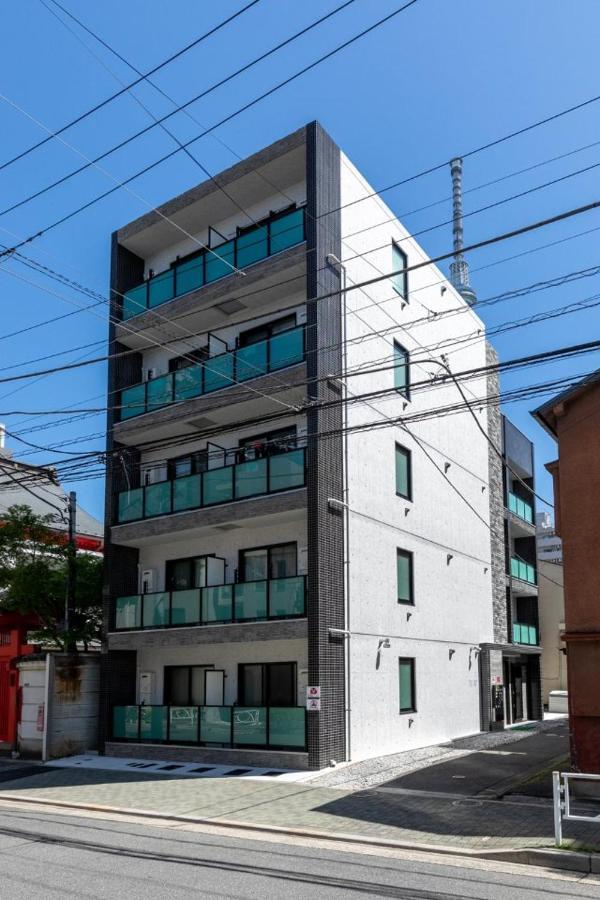 Asakusa Sky Stay Tiffany Blue Room Präfektur Tokio Exterior foto