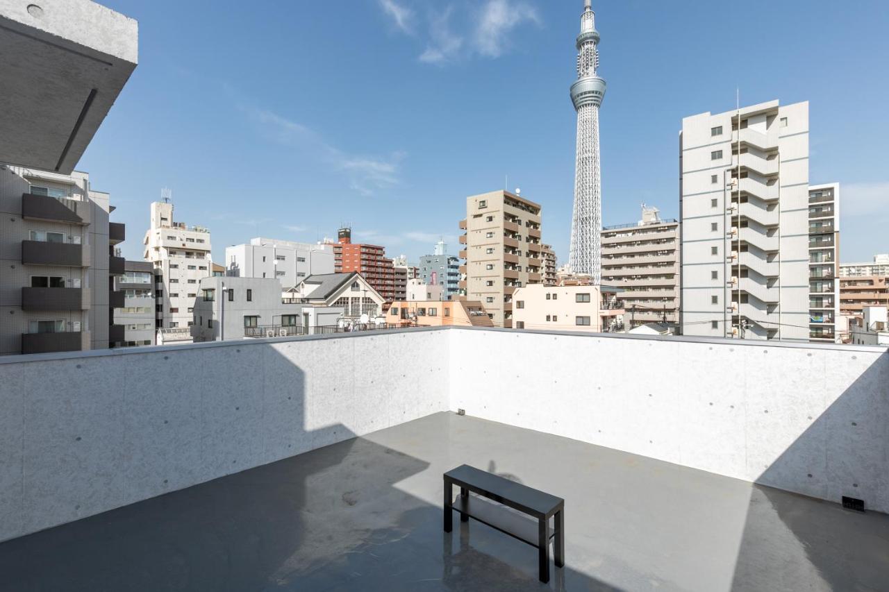 Asakusa Sky Stay Tiffany Blue Room Präfektur Tokio Exterior foto